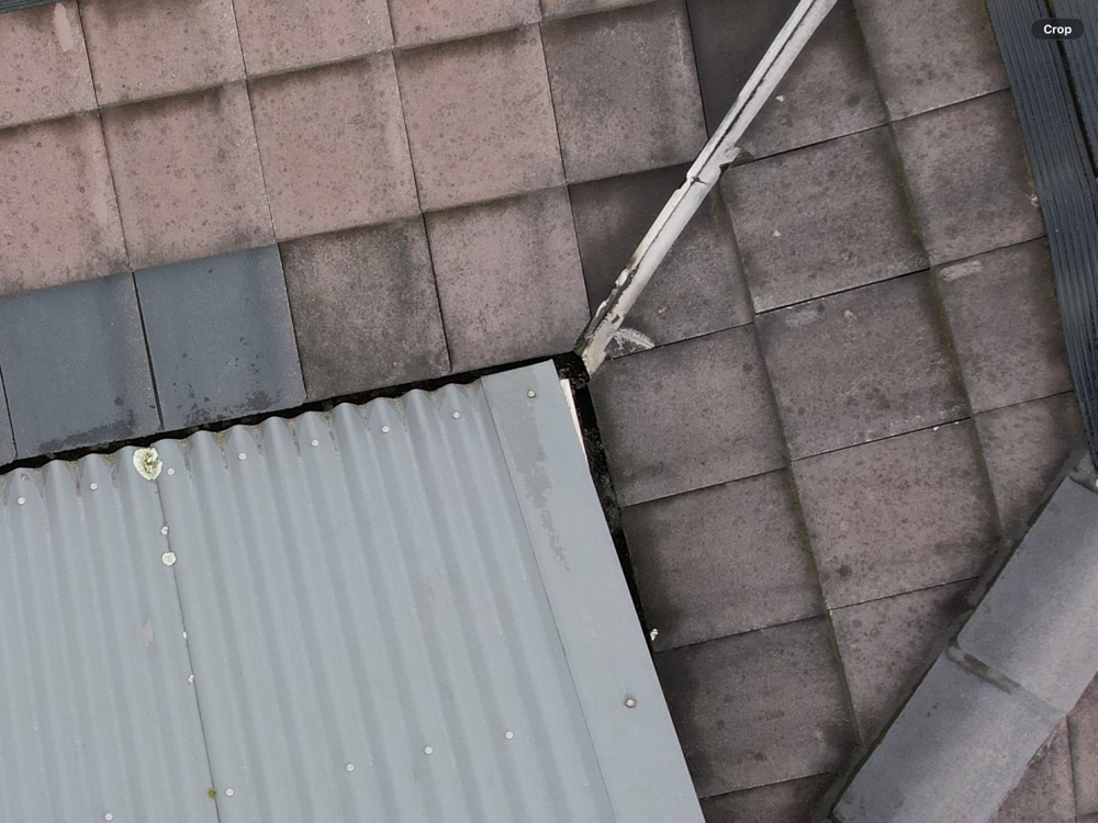 Chipped and ageing roof tiles allowing water into the roof space, found during a building and pest inspection in Berwick, 10 km from Clyde