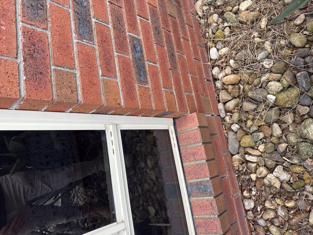 Sealant in the brickwork articulation joints deteriorated, found during a building and pest inspection in Berwick, 10 km from Clyde