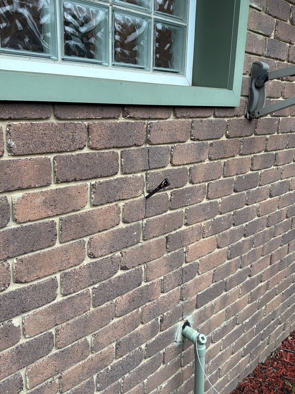 Cracked brick veneer, found during a pre-purchase inspection in Wantirna